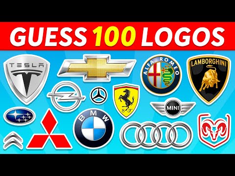 Guess 100 Car Brand Logos in 3 Seconds | EASY to IMPOSSIBLE