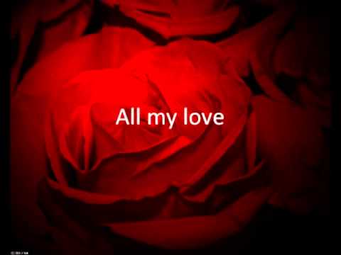 Rocazino  - All my love Danish Lyrics, English translation
