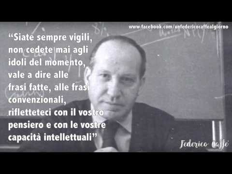 L'ultima lezione di Federico Caffè - giugno 1984