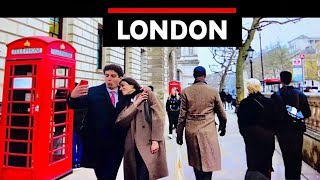 London City Walking tour 2025 | England Winter Vibes