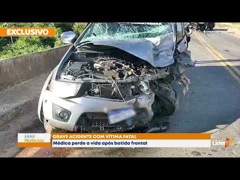 Médica é vítima fatal de grave acidente em rodovia