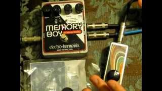 Video thumbnail for Saturnworks Compact Expression Pedal Demo with Electro-Harmonix Memory Boy by Saturnworks