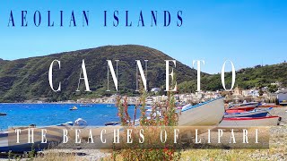 Canneto. Lipari. Aeolian Islands. The Beaches of Lipari.