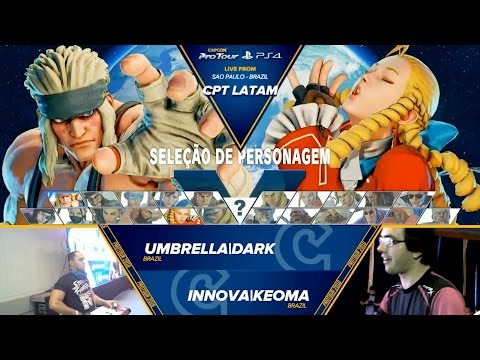 SFV: Umbrella|Dark vs Innova|Keoma - CPT Latin American Finals Top 8 - CPT2016