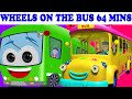 Wheels On The Bus 64 Minutes Compilation Lots More Nursery Rhymes