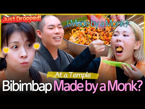 Not for Hungry Viewers⚠️ Gabee x Ha Jiwon Temple Monk-Made Bibimbap Mukbang | Same Day Delivery, Our
