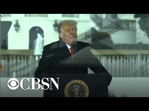 "We will never concede": Trump rallies supporters with false claims he won reelection