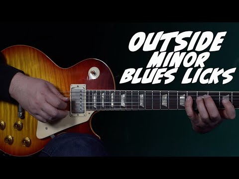 Learn These 4 Outside Blues Licks!