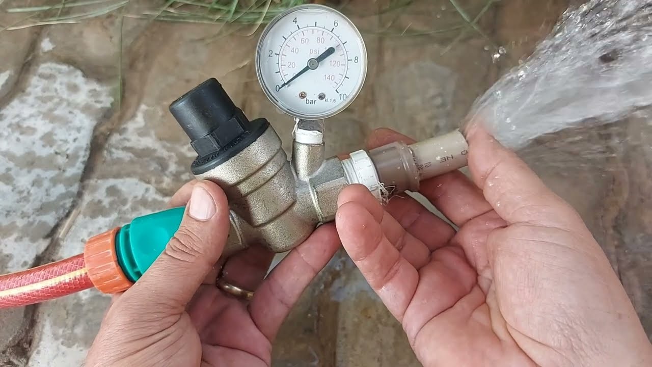 Desmontando a Válvula Redutora de Pressão