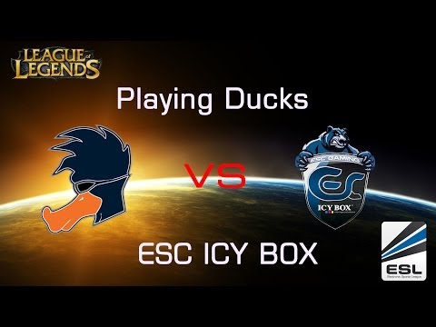 EPS Spring 2014 LoL Cup #3 - Playing Ducks vs ESC ICY BOX [Halbfinale]