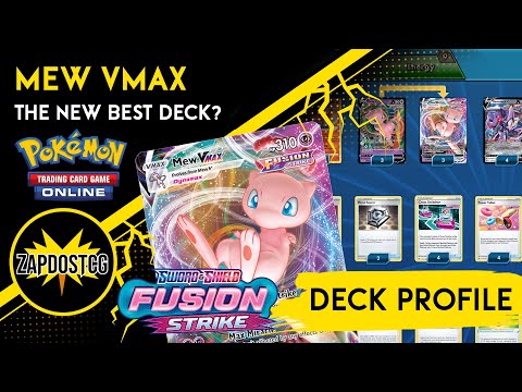 Mew VMAX Deck Profile Fusion Strike Decklist with Genesect V (Pokemon TCG)
