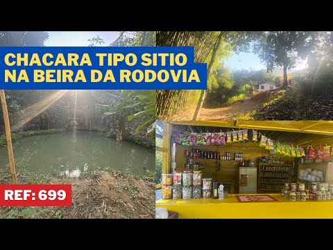 REF. 699, CHACARA TIPO SITIO NA BEIRA DA RODOVIA EM PEDRO DE TOLEDO - SP, POR R$ 339.000,00