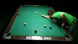 Danny Diliberto straight pool lesson to Michael Sprung