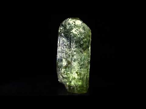 Naturally Etched Heliodor Beryl Crystal