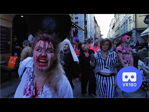 Stockholm Zombie Walk 2025 - VR180 with Spatial Audio