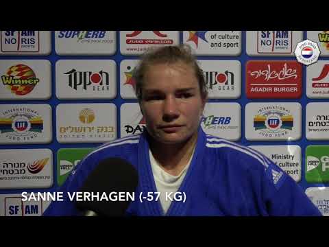 EK judo 2018 - Sanne Verhagen