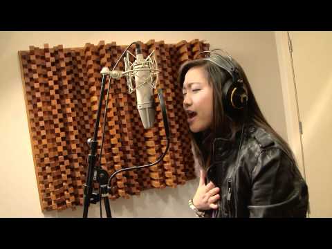 Charice and Nick Jonas in the Recording Studio for 'One Day'