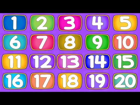 الارقام في اللغة الانجليزية بالصور