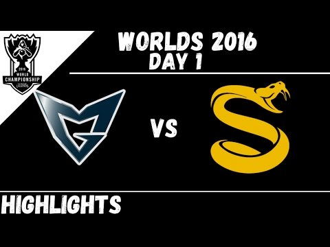 SSG vs SPY Highlights Worlds 2016 Day 1 Group D Samsung vs Splyce