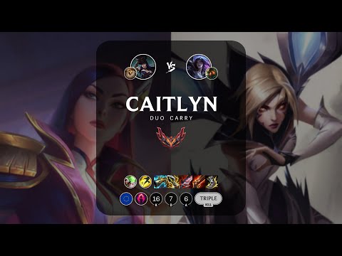 Caitlyn ADC vs Kai'Sa - EUW Grandmaster Patch 13.15