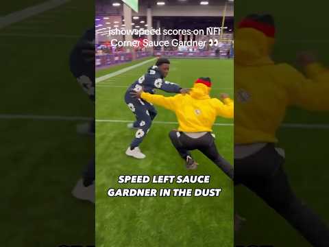 Speed completely embarrassed the New York Jets' CB, Sauce Gardner 😳 #nfl