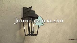1_Watch A Video About the Tagua Textured Black 2 Light Outdoor Wall Lantern Light