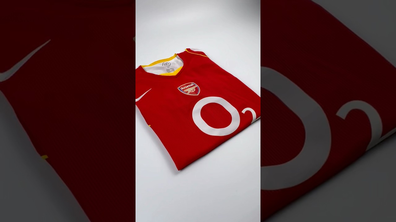 04-05 Arsenal FC Retro Home Kit Soccer Shirt 🔥 Classic Football Jerseys