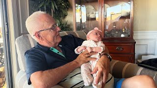 Meeting Her Great-Grandparents!