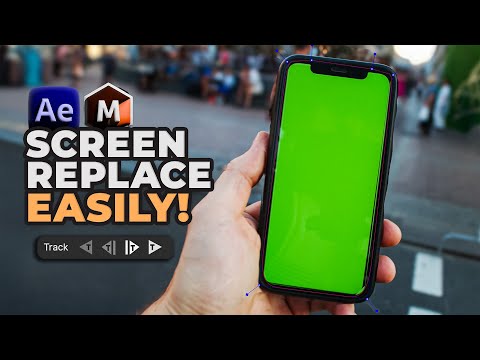 After Effects 2025 + Mocha: Flawless Screen Tracking & Replacement