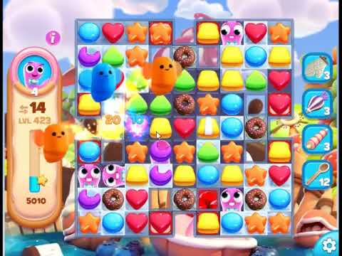 Cookie Jam Blast Level 423 - NO BOOSTERS 🍪 | SKILLGAMING ✔️