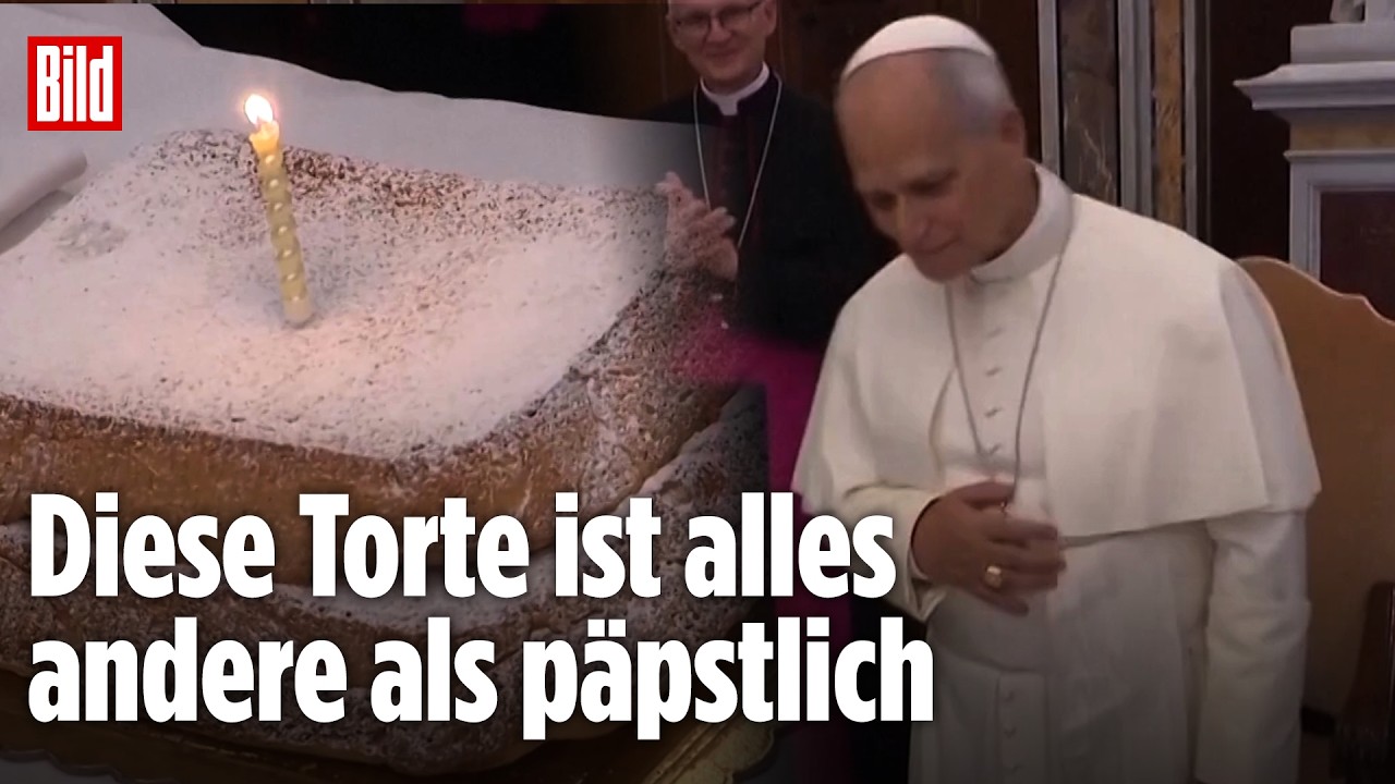 Papst Leo XIV. feiert 71. Geburtstag mit lahmer Torte