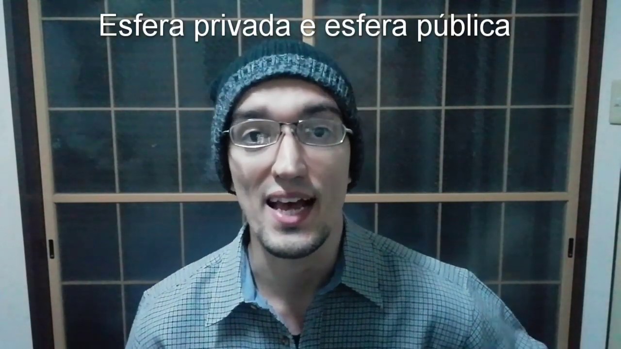 Private sphere and public sphere of society