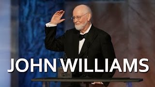 John Williams accepts the 44th AFI Life Achievement Award
