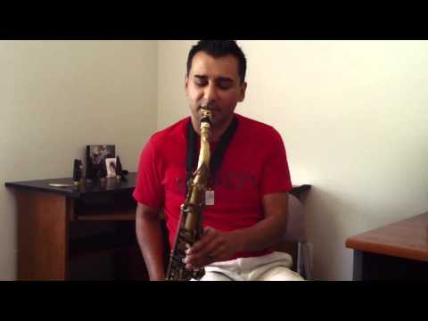 Anibal Rojas  Plays the Maestra Black Rubber 7 Tip Tenor Saxophone Mouthpiece