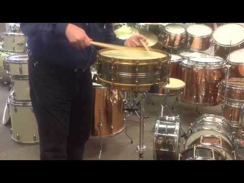 Steve Maxwell Slingerland Black Beauty snare drum