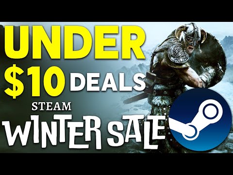 STEAM WINTER SALE 2022 - 13 AWESOME DEALS UNDER $10!
