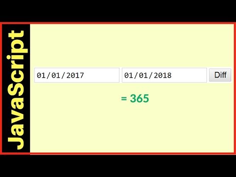 Get Difference Between 2 Dates In Javascript