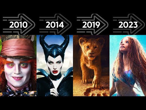 Disney Live Action Remakes Evolution - Every Movie from 1998 to 2023