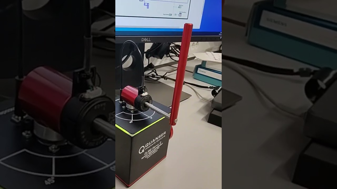 Inverted Pendulum, Pole Placement Controller