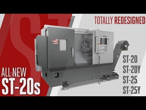 The Redesigned ST-20/25 Series Turning Centers