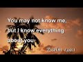 God Knows Everything About You