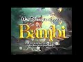 Bambi UK VHS Trailer By Anthony S Music