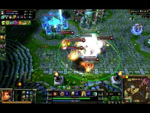 League of Legends - teamplay Leona Galio