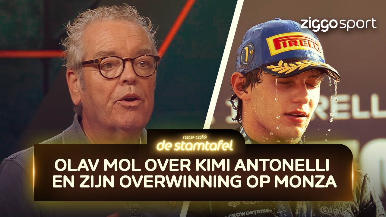 Olav Mol: "Kimi Antonelli maakt Italië trots!" 🇮🇹🏆 | Race Café De Stamtafel 07/09/2026