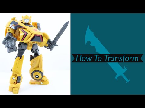 How To Transform: Transformers Studio Series Gamer Edition Bumblebee