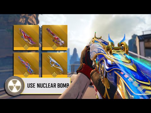 I NUKED With The NEW Streetfighter Legendary Guns In COD Mobile