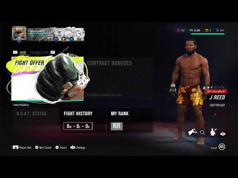 UFC 4 Career Mode PS5 Gameplay Walkthrough Part #1 [4K 60FPS]-No Commentary