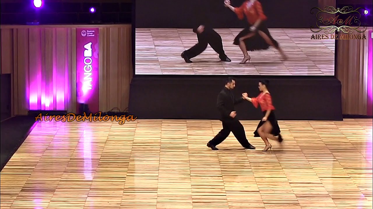 Semifinal Escenario, Mundial de Tango 2019  Diogo de Carvalho y Laia Barrera