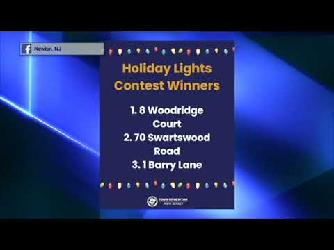 Newton Holiday Light Contest Winners