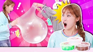 클리어 액괴 액체괴물 슬라임 거대 풍선놀이[띵이슬라임]  - 지니